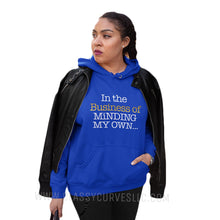 Load image into Gallery viewer, OverSize “Minding My Business&quot; Hoodie
