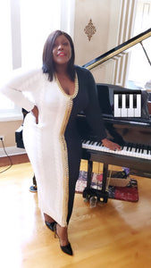 "Grand Piano" Plus Size Dress